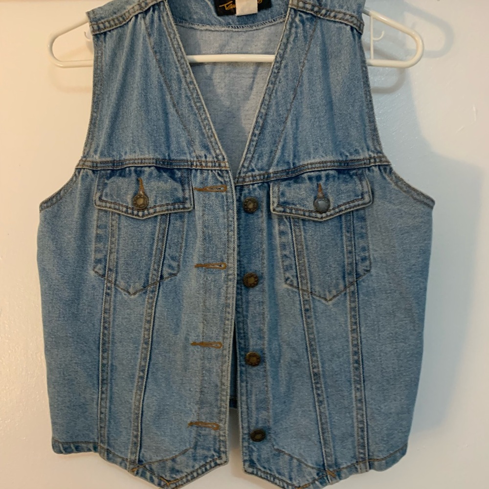 Vintage Denim Blue Vest